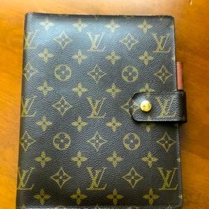 100% Authentic Louis Vuitton GM Agenda